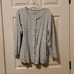 Light blue cardigan